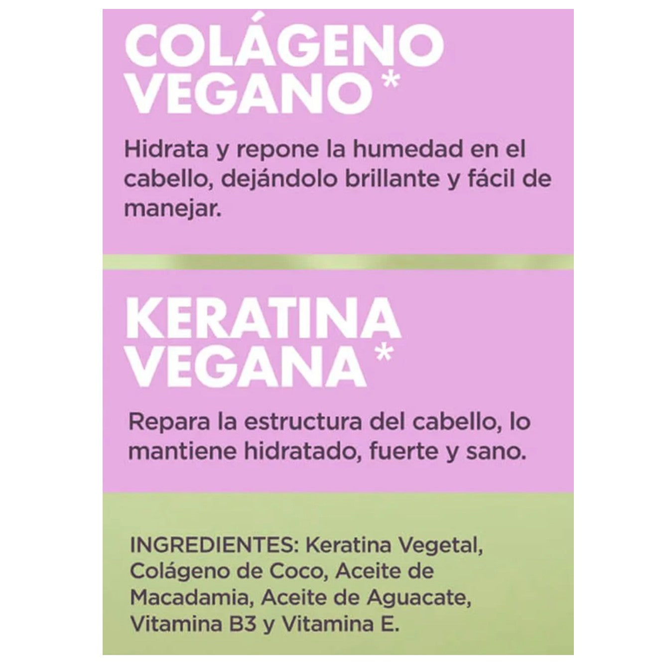 Recharge Intensivo Vegan Keratin Collagen Recamier