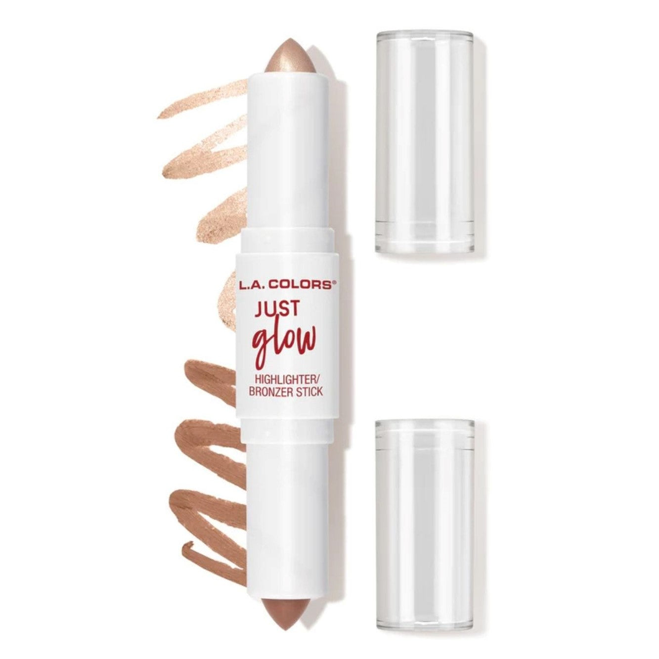 2 en 1 iluminador y bronzer just glow L.A.Colors