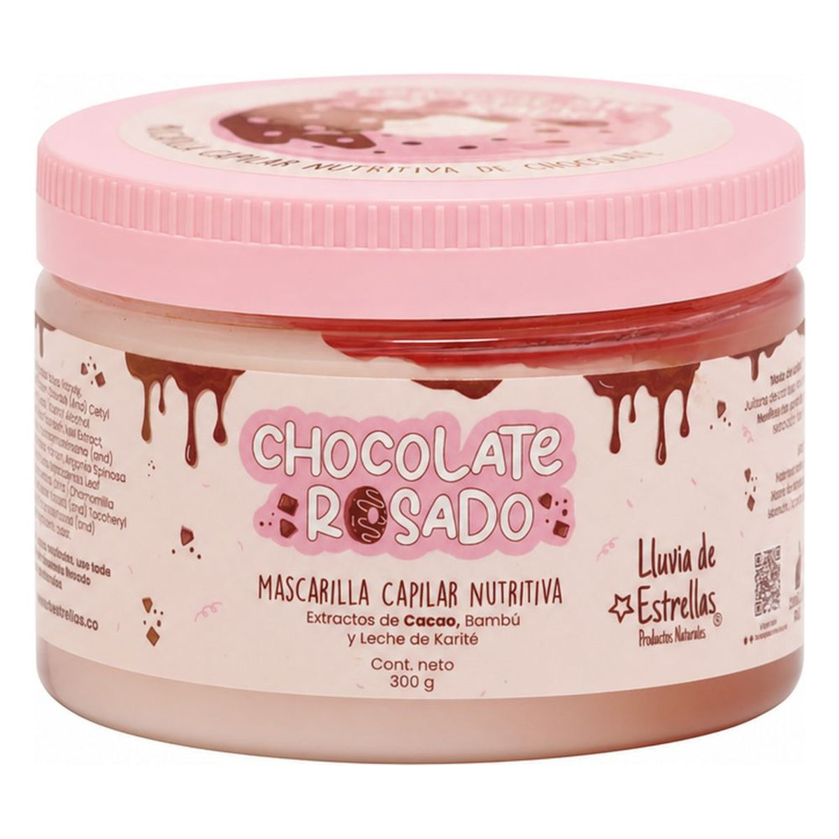 Mascarilla Capilar Chocolate Rosado Lluvia De Estrellas