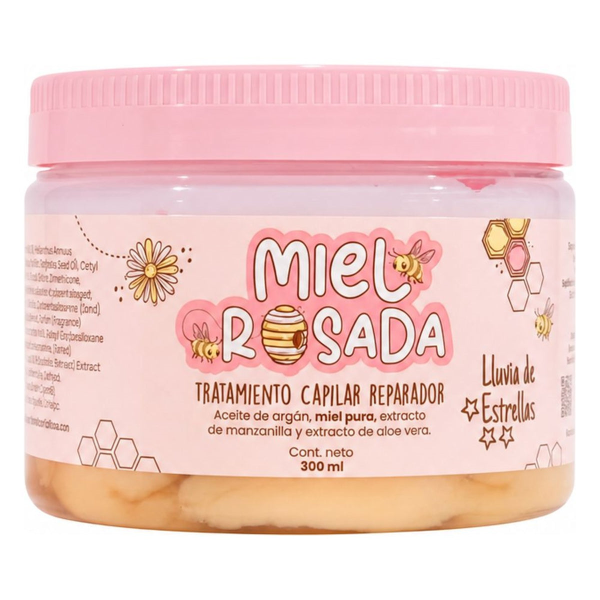 Tratamiento Capilar Miel Rosada Lluvia De Estrellas