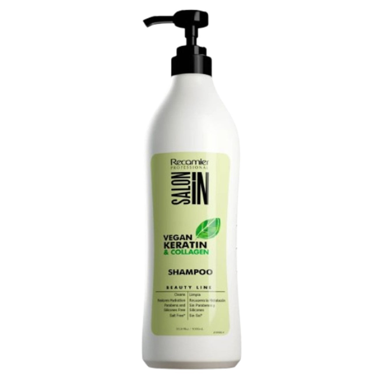 Shampoo Vegan Keratin Collagen Recamier