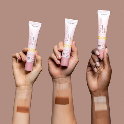 Sunsoon – BB & CC cream SPF 50+ con Pigmento Adaptativo Montoc