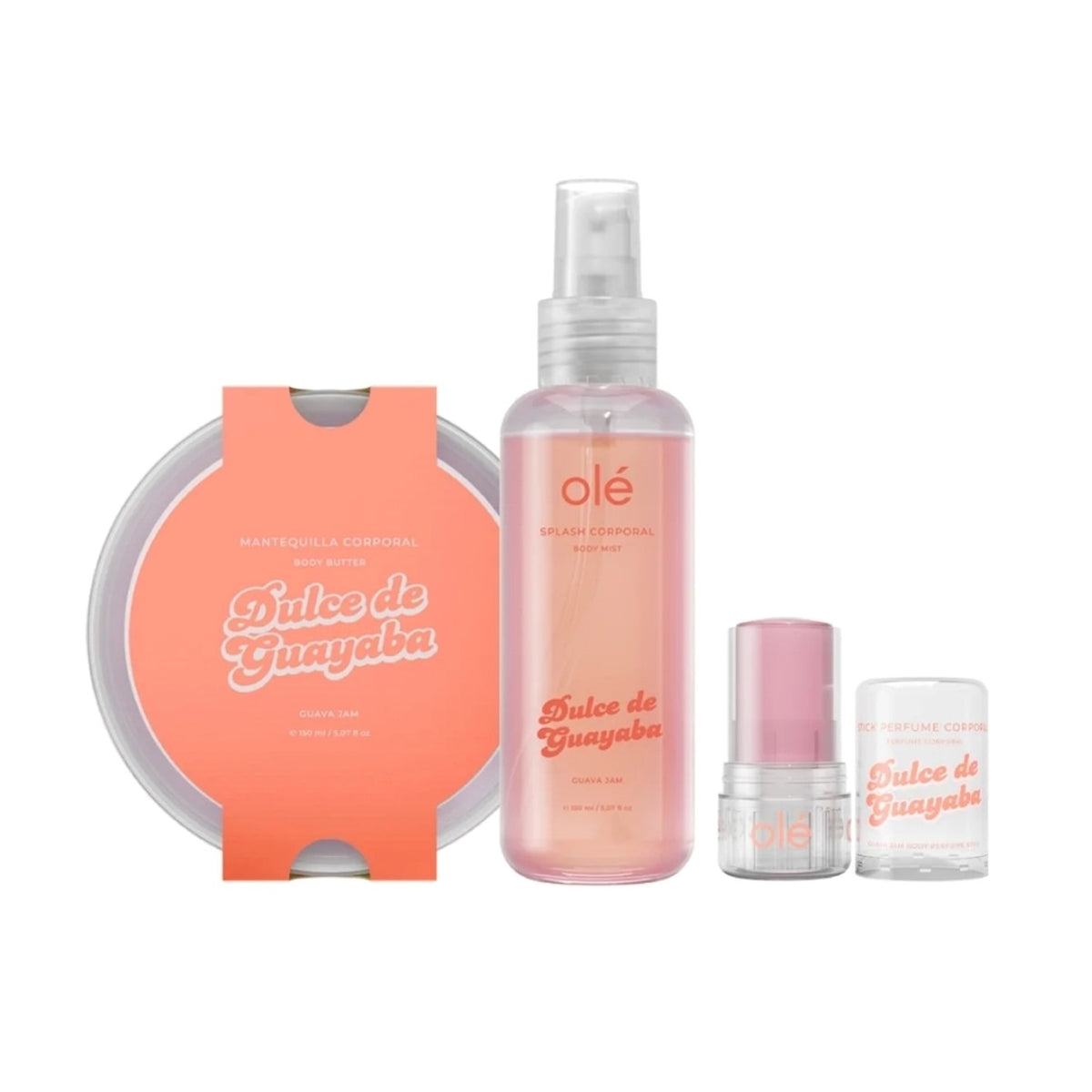 Kit Corporal Fragancia Dulce de Guayaba x 3 - Ole Capilar