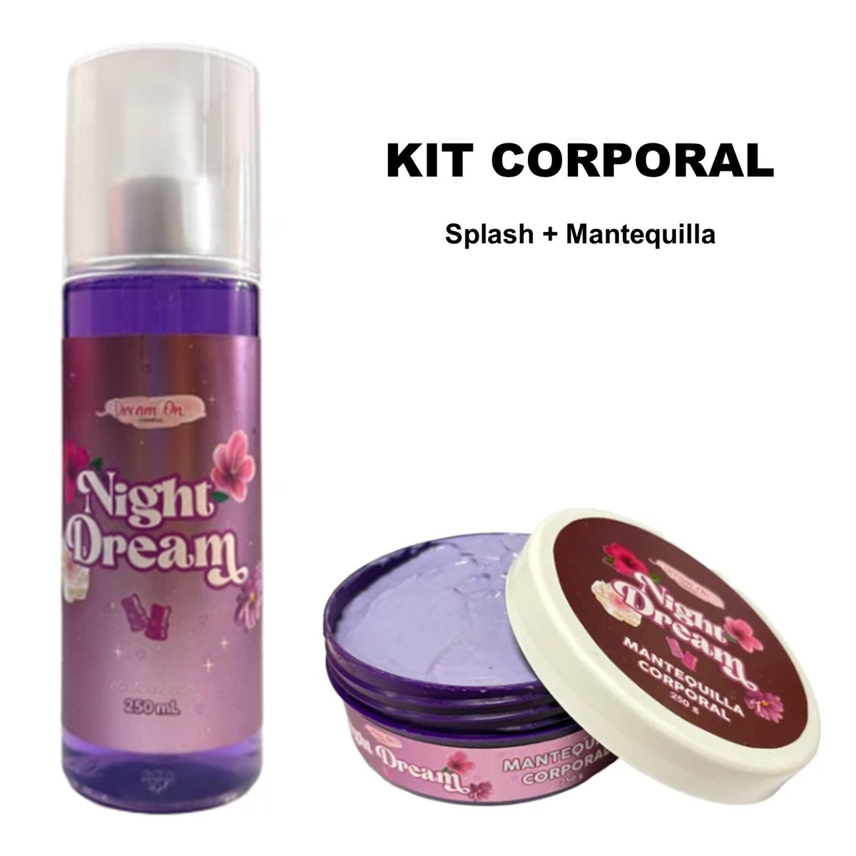 Kit Corporal Splash + Mantequilla Dream On Cosmetics