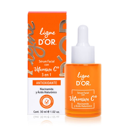SERUM CON VITAMINA C 3 EN 1  LIGNE DOR