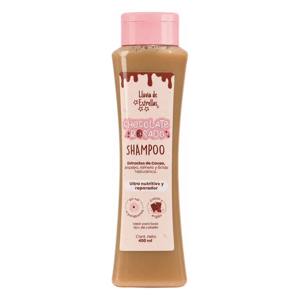 Shampoo Chocolate Rosado Lluvia De Estrellas